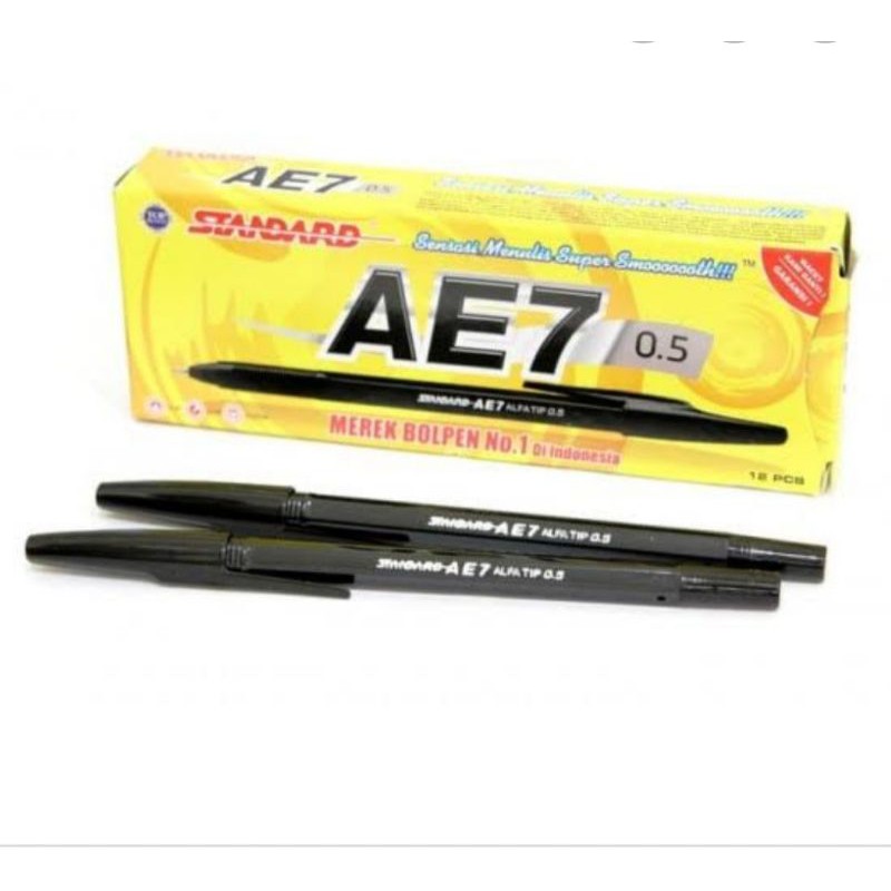 

PULPEN STANDARD AE7 0.5 isi 12pcs