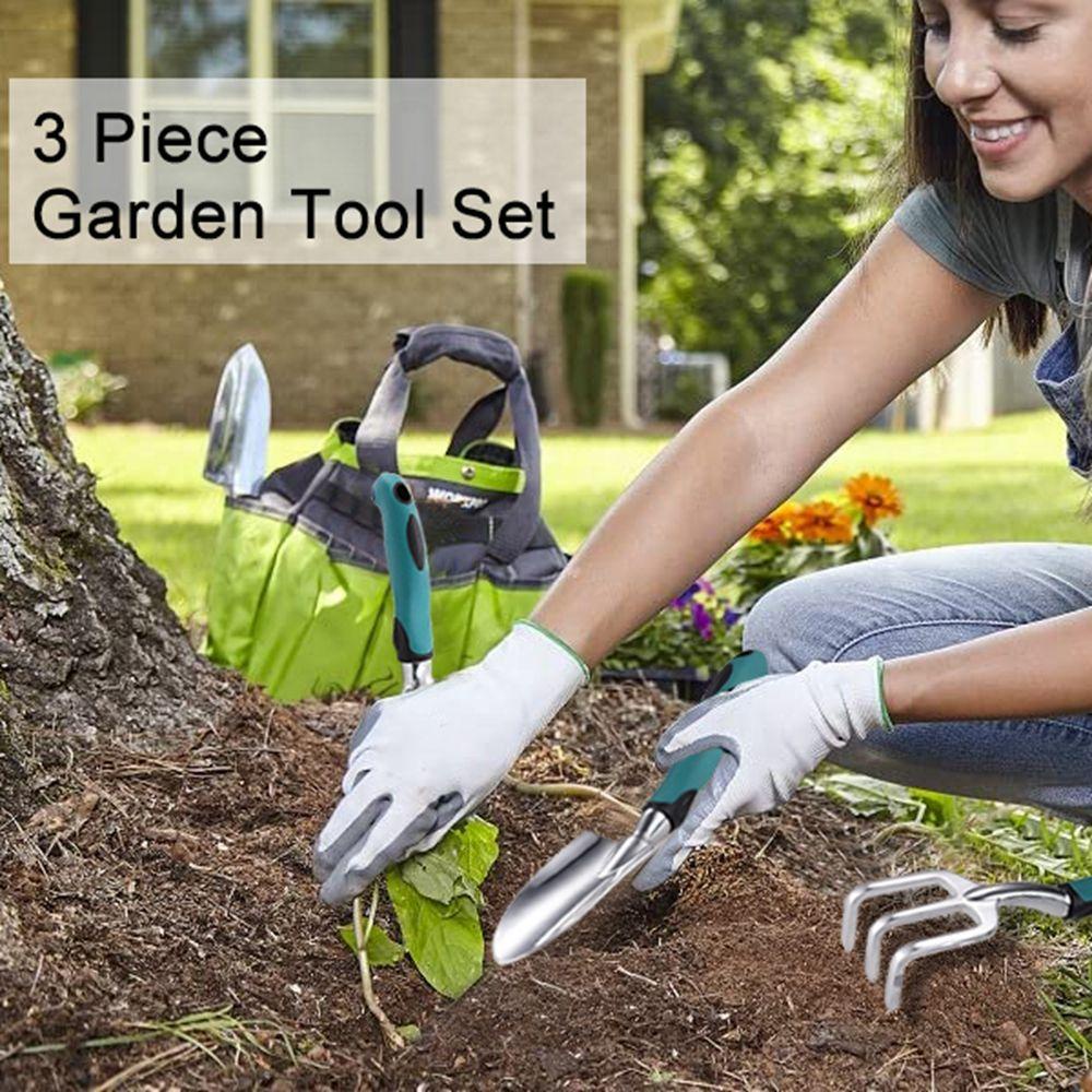 [Elegan] Sekop Cor Aluminium Heavy Duty Berkebun Kombinasi Hadiah Hand Tools Garden Tools Set Trowel