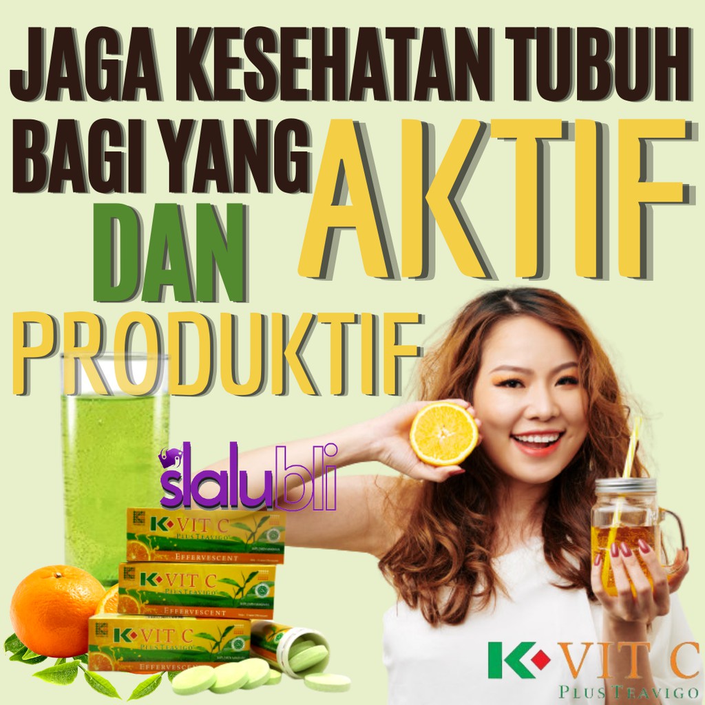 K Vit C Plus Teavigo Kombinasi Vitamin C Teh Hijau