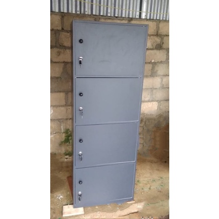 lemari rak dari plywood hpl