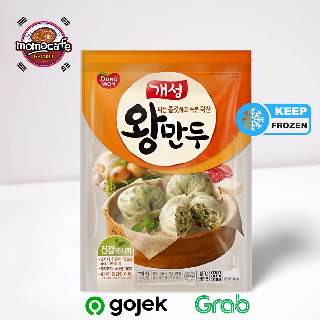 

Dongwon Wang Mandu Original Dengan Daging Babi 1.2Kg - Gyoza Made In Korea