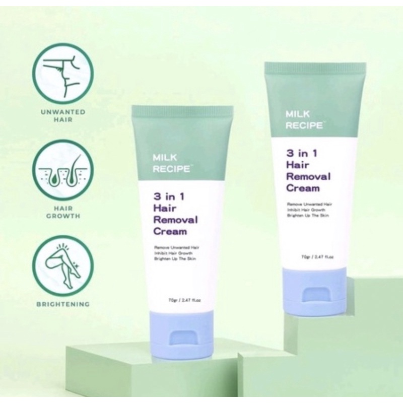 Milk Recipe 3in 1 Hair Removal Cream
