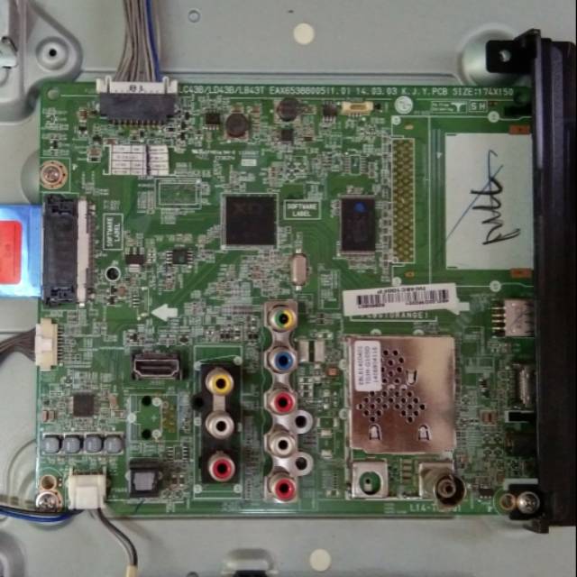 MESIN MB MAINBOARD TV LG 32LB620- 32LB620