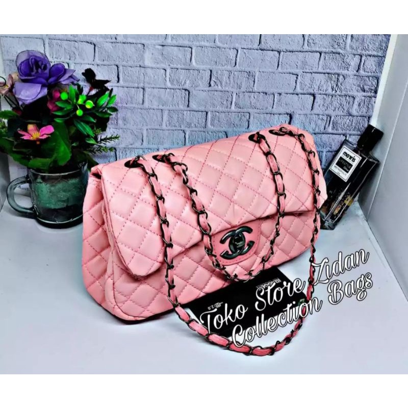 TAS WANITA FASHION HITAM FREE POUCH KOIN BEST SELLER PREMIUM TERLARIS