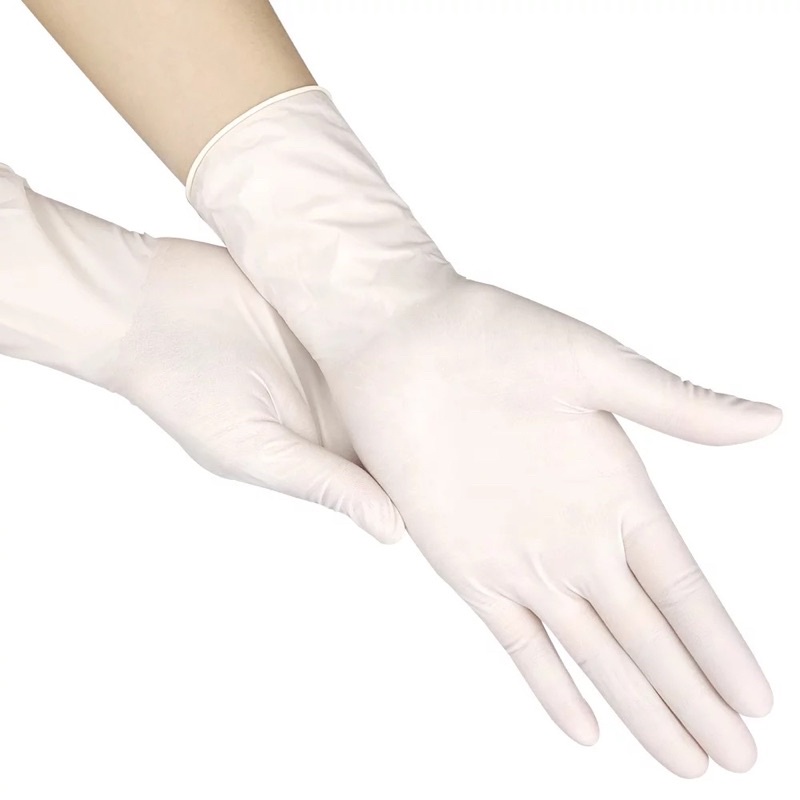 Sarung Tangan Latex Gloves Disposable Powder latex isi 100pcs/Box