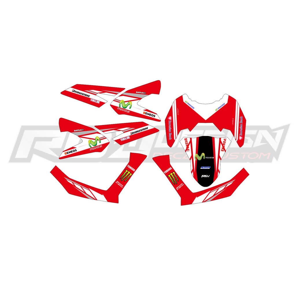 DECAL XRIDE 125-001