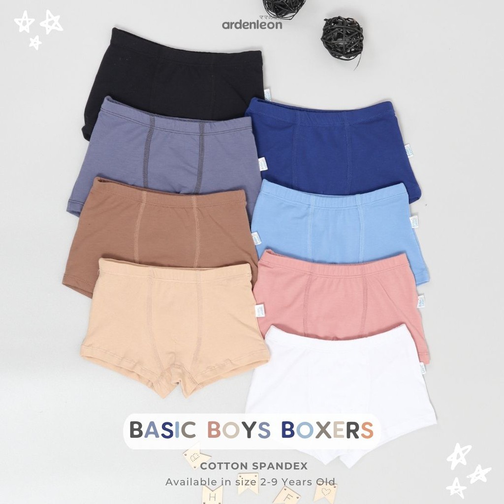 Ardenleon Boy Girl Boxer Isi 2 / Basic Boys Boxer Isi 1