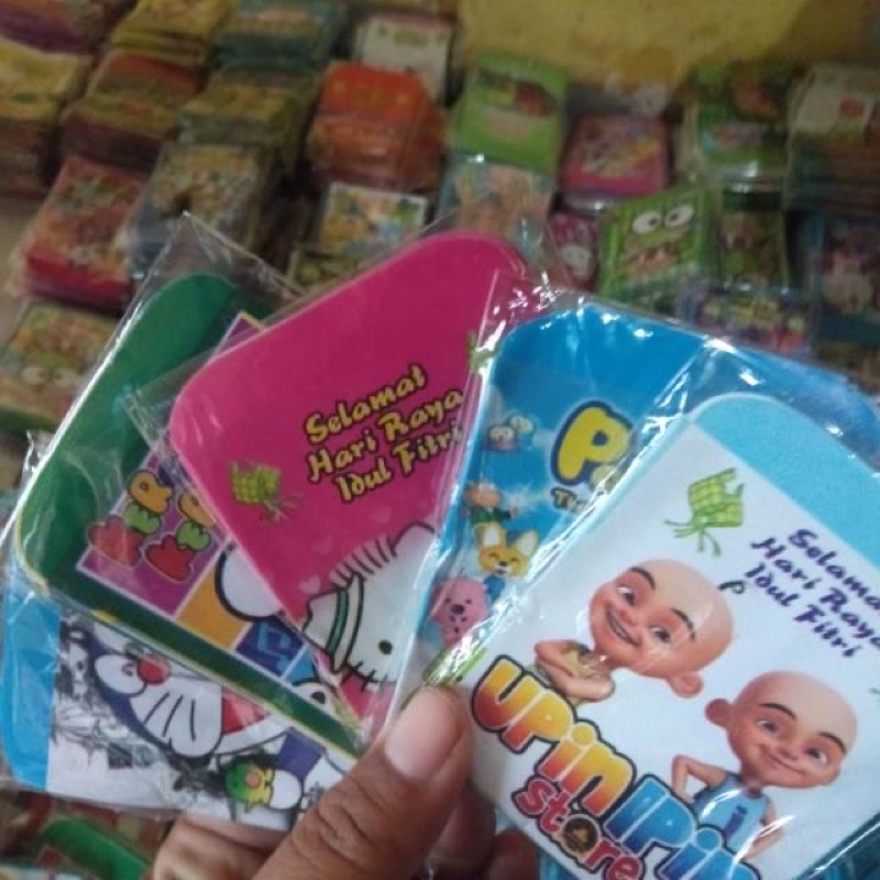 

Amplop Lebaran Mini Kartun Karakter Siap Pakai Isi 10pics