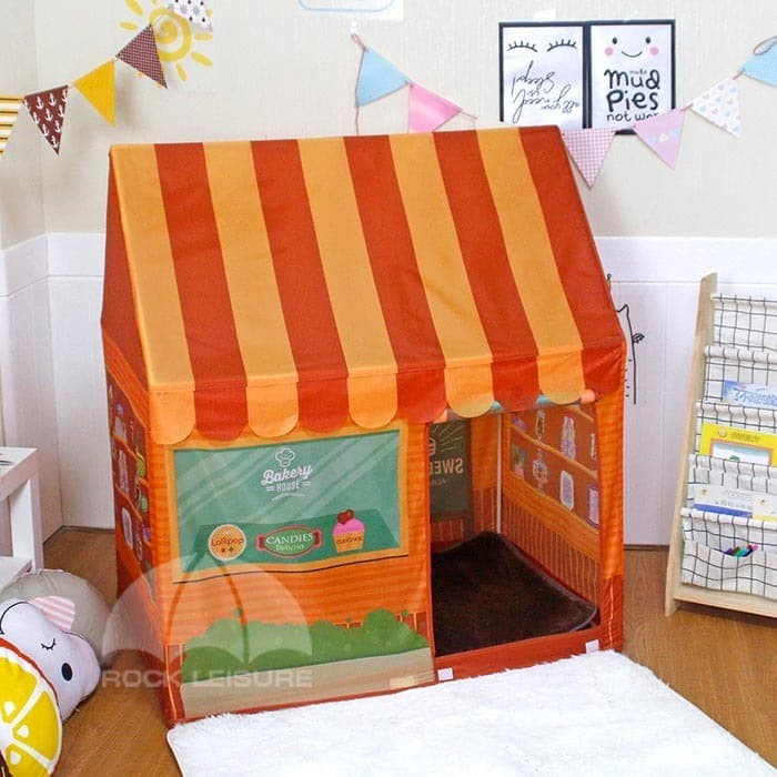 

Spesial Promo - Tenda Anak Model Rumah - Import - Mandi Bola - Coklat