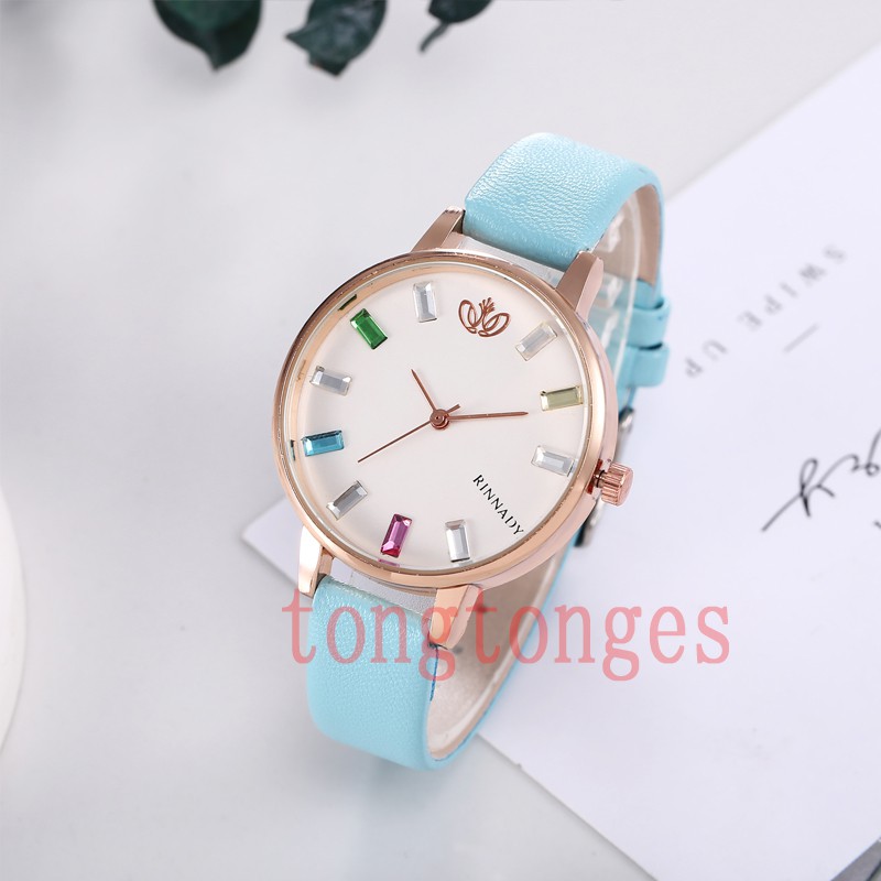 ✅[COD] JAM TANGAN WANITA KULIT DIAMOND IMPORT MURAH WATCH w97