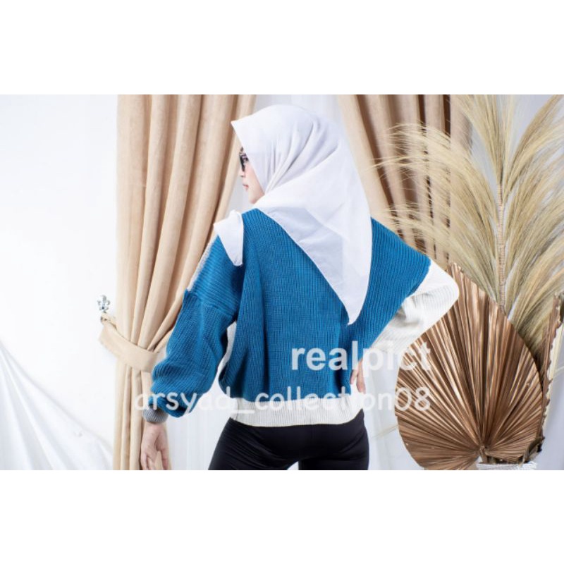 CARDIGAN RAJUT TWIST | OUTWEAR KNIT MIX arsyad_collection08