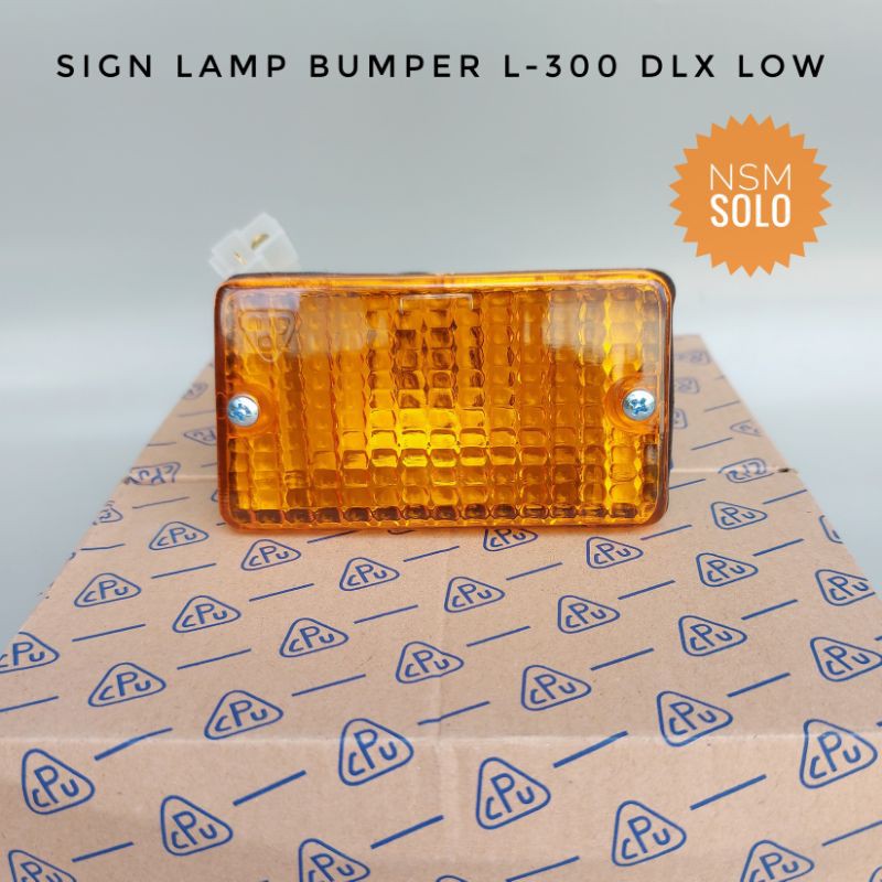 Lampu Sein Sen Sign Signal Lamp Bumper Bemper Mobil Mitsubishi L300 L 300 Duluxe