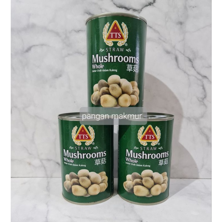 Jual Straw Mushroom Tts Jamur Merang Kaleng 425 Gr Shopee Indonesia