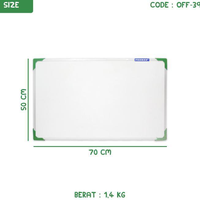 

BARANG TERUPDATE White Board Besar Papan Tulis Gantung Ukuran 70X50 Cm (Off-38) ❄ 876