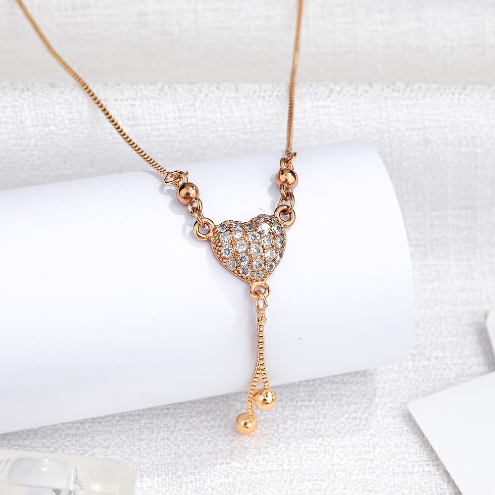 kalung wanita korea kalung fashion rantai aksesoris wanita kalung titanium anti karat D073