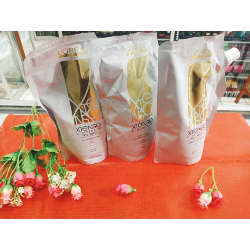 Loreal Xtenso Smoothing cream + Neutralizing 400ml