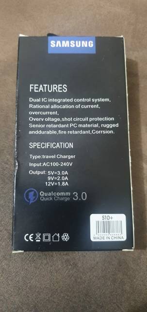 Charger kabel data samsung type C galaxy S10 S10+ plus original / travel adaptor samsung type C