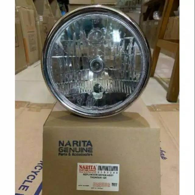 Narita reflektor lampu depan thander 125