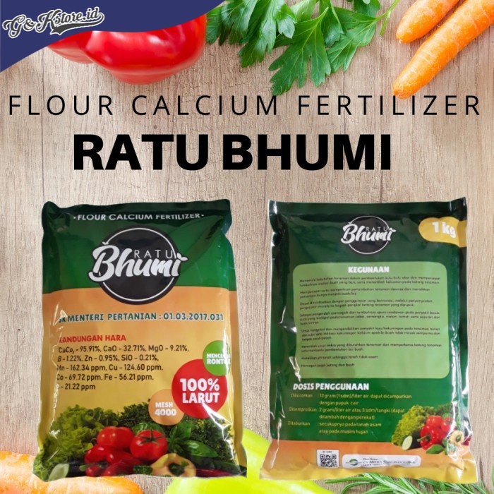 RATU BUMI PUPUK pertumbuhan akar kalsium pembentuk bulu akar