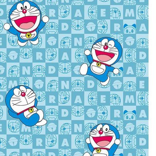 6YR Motif DORAEMON  Kotak Wallpaper  Sticker Dinding  