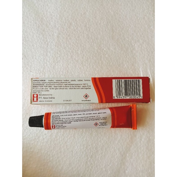 

LEM LEM PUTIH LEM FOX PLUS 20 g