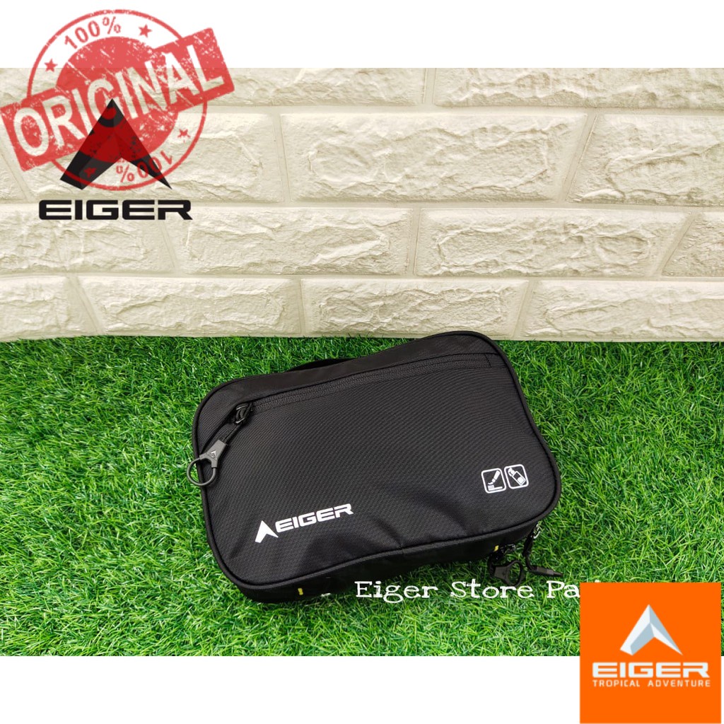 EIGER1989 Handbag  Toiletries Modif 0676 Tas Tangan  TAS ORGANIZER TAS PRIA TAS WANITA TAS MURAH ORI