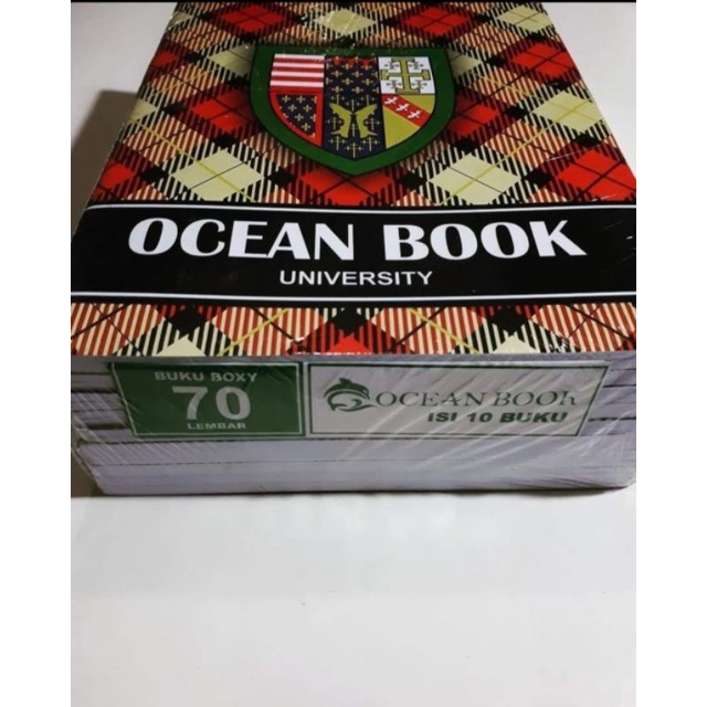 

Buku Tulis Ocean Book Campus 70 Boxy/Panjang isi 5 dan 10