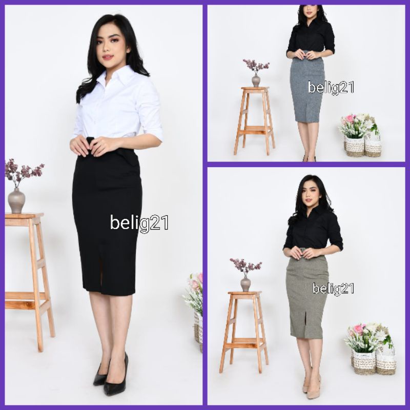 Rok Kerja Span Pendek 7 8 Androk Sepan Kantor Rok Span Rok Pendek wanita Rok Span Hitam Rok Hitam Pendek Rok Span Hitam Pendek Rok Hitam Polos Rok Pendek  Rok Hitam Spanyol