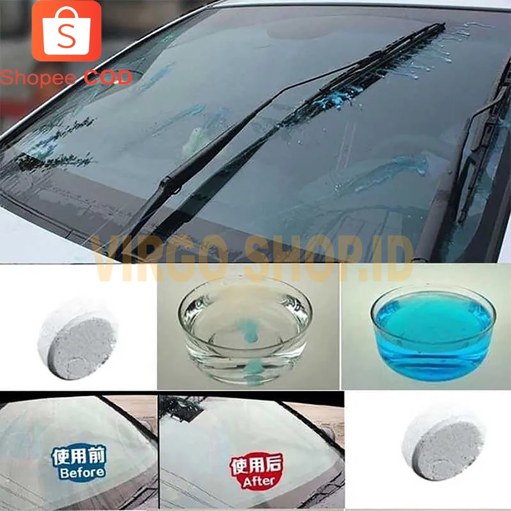 Sabun Pembersih Kaca Mobil Wiper Fluid Tablet Pembersih Glass Cleaner / Sabun / Pembersih Kaca / Pembersih Kaca Mobil / Alat Pembersih Kaca / Cling Pembersih Kaca / Wiper Pembersih Kaca / Sabun Pembersih