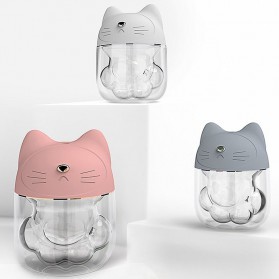 FreeOn Humidifier Pelembab Udara Aromatherapy Cat Claw Cup Design 120ml - K-H161 - Pink