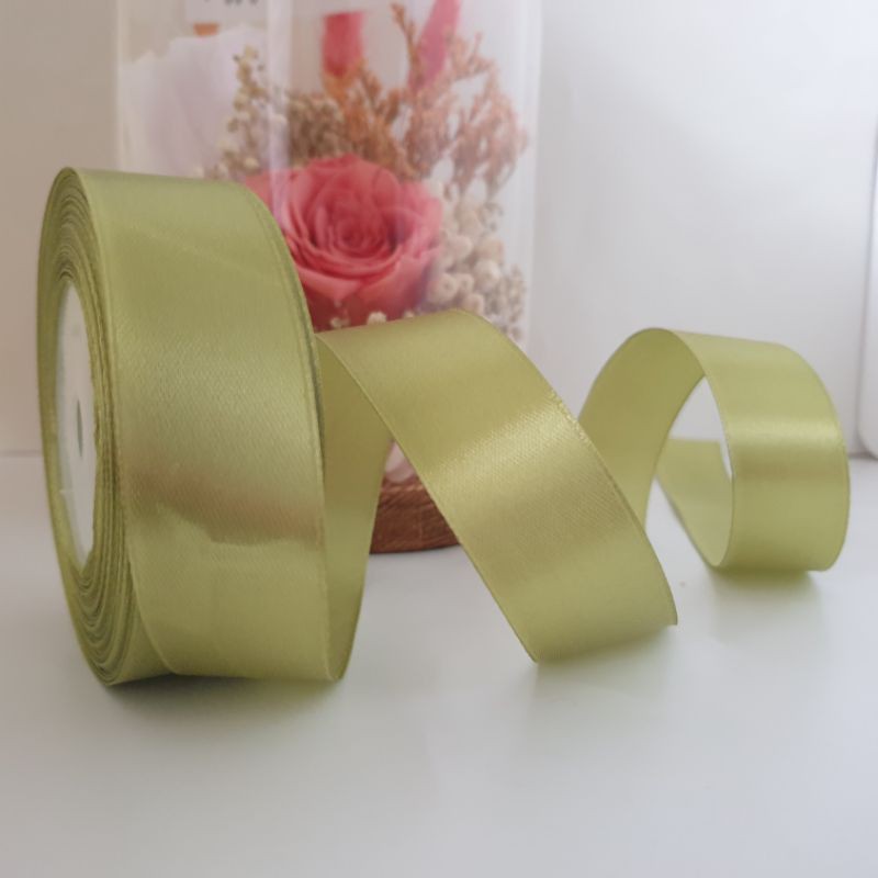 

Per Meter!! Pita Silky Satin Ribbon untuk Kado Souvenir Hamper