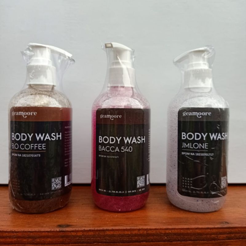 geamoore id body wash 250ml&100ml