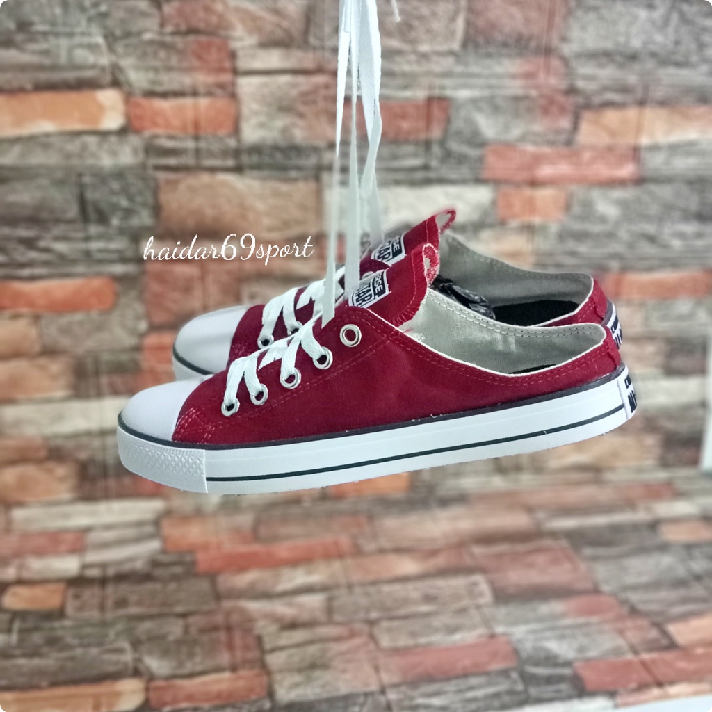 TERBARU!!!SEPATU CONVERSE SLIP ON KLASIK SNEAKER KANVAS BERKUALITAS