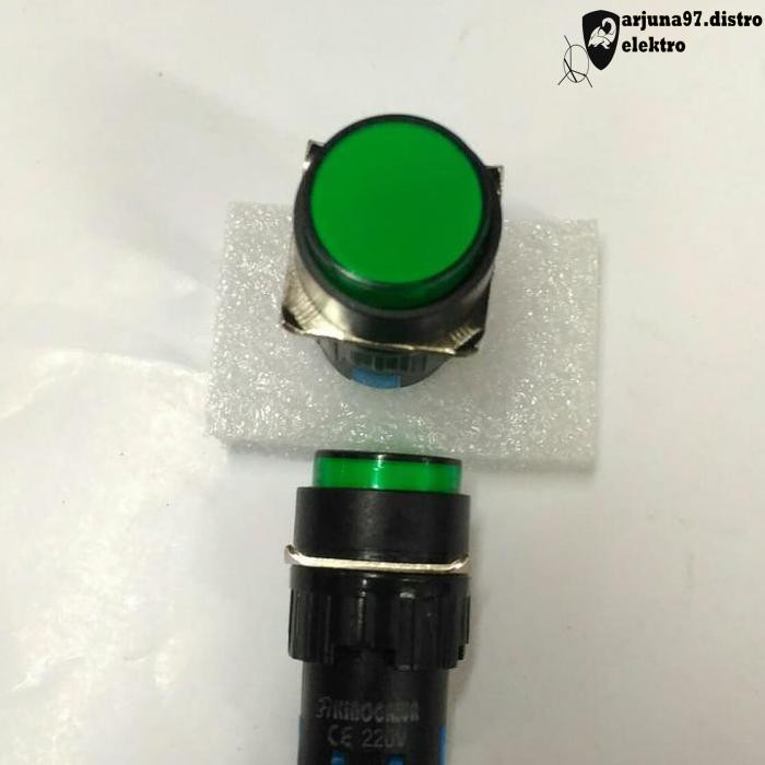 

Pilot Lem Phus On 220V 16Mm Hijau Marcojiw99 Buru Order