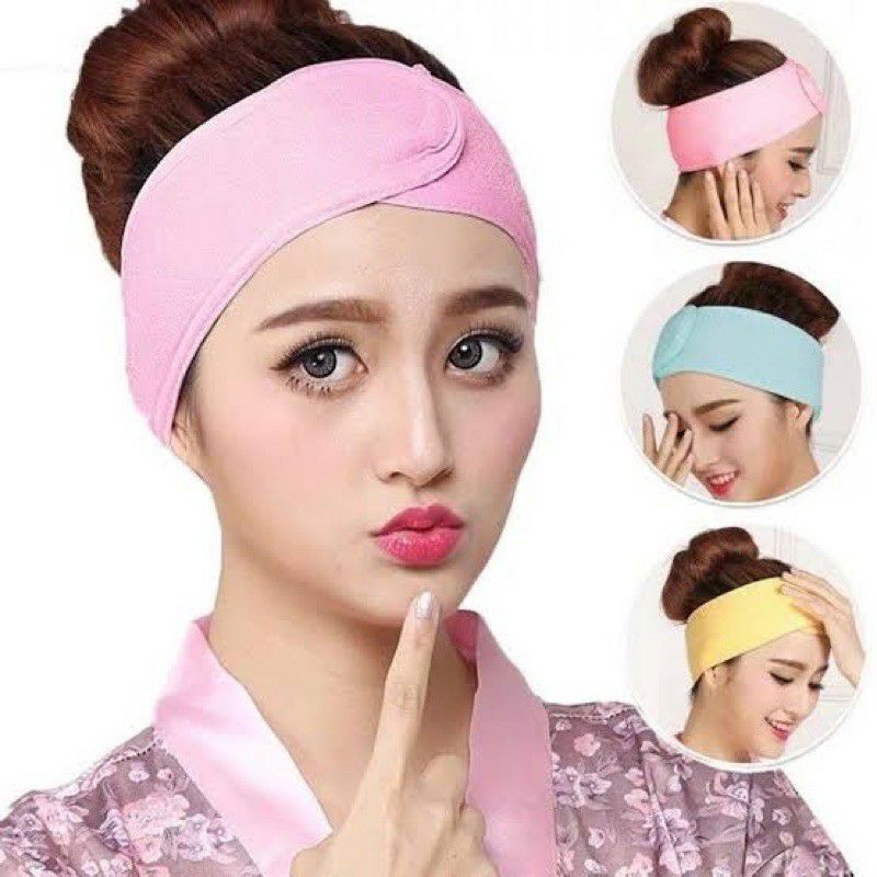 (COD) Handuk Facial / Bandana Rambut / Bando Mandi / Bando Makeup TERMURAH