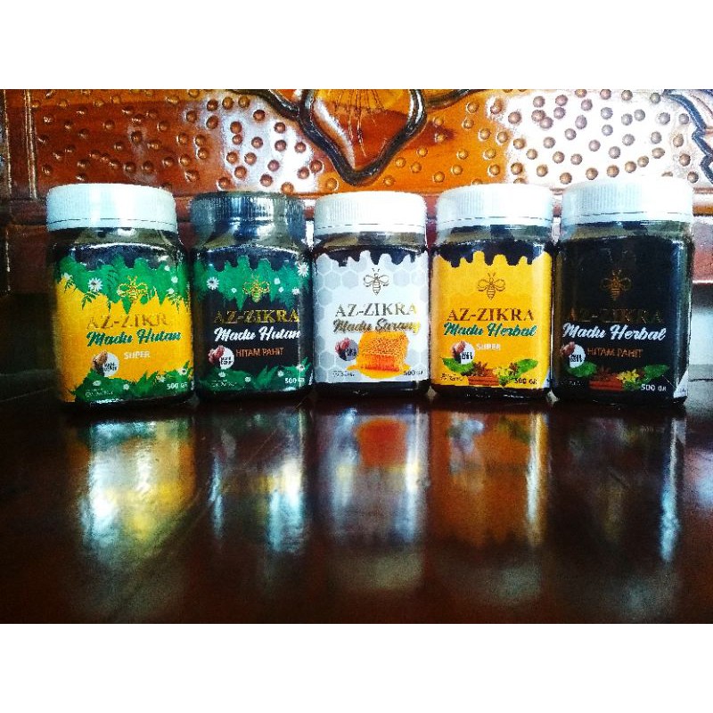 

Madu Asli Az Zikra hutan hitam pahit