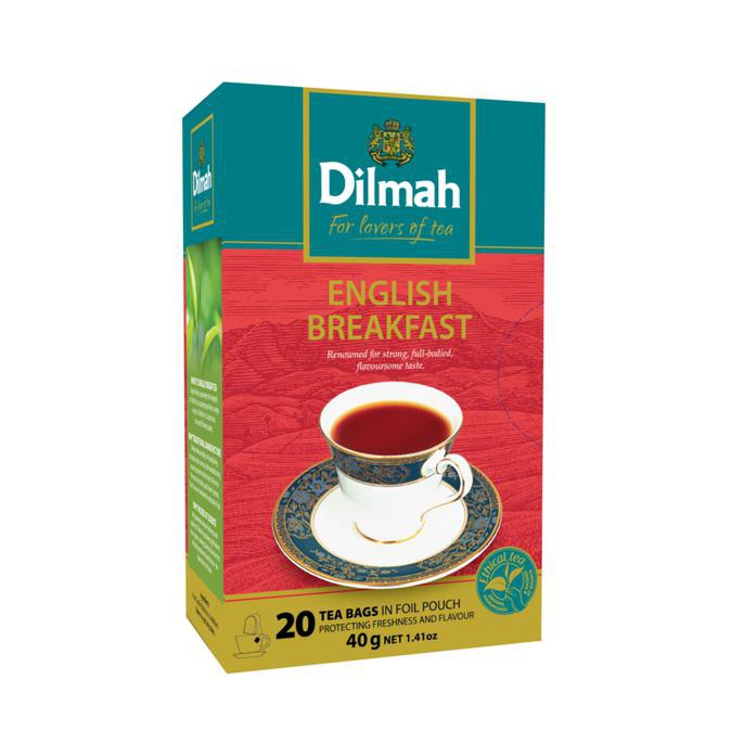 

teh premium teh dilmah no envelope 20 sachet english breakfast best qualty