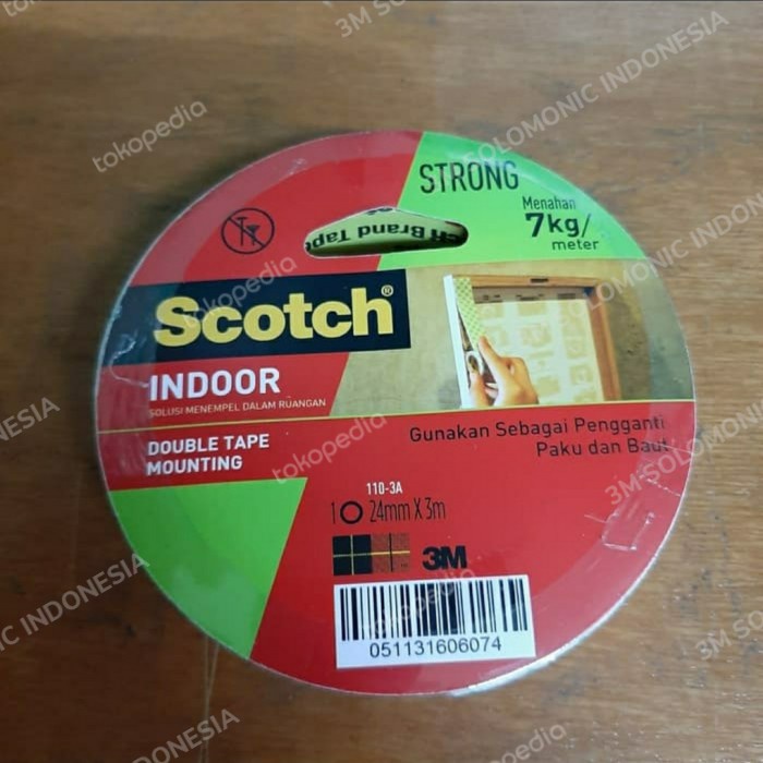 

Hadir 3M Double Tape Mounting 24Mm X 3Mtr / Mounting Tape 3M 110-3A Hot Sale