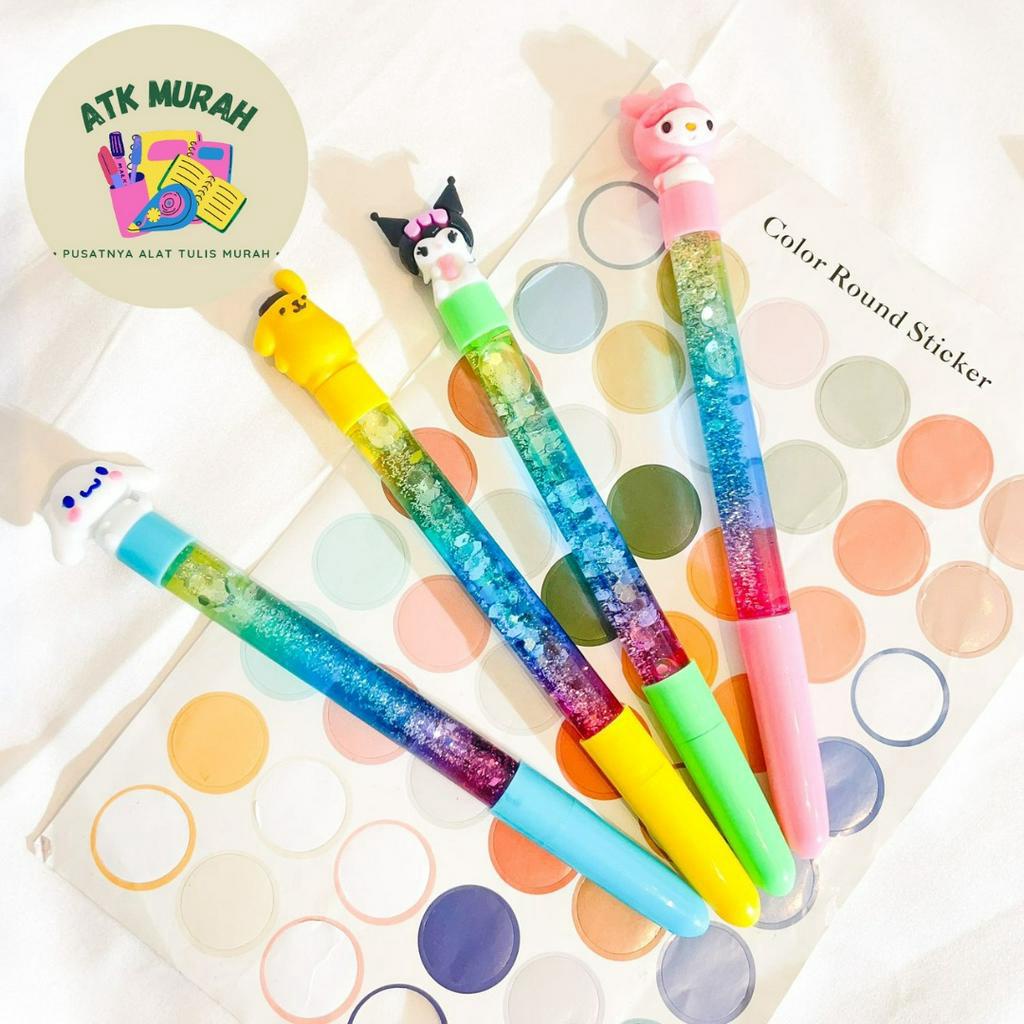 

PULPEN GLITTER SANRIO PEN BOLPEN PENA DISNET COD TERMURAH