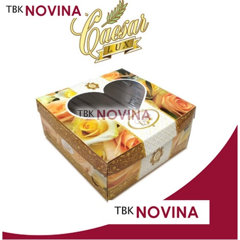 KOTAK KUE CAKE / BOX CAKE TART / DUS BOLU KUE ULANG TAHUN CAESAR LUX