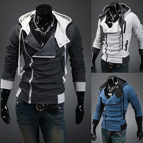 jaket hoodie slim fit