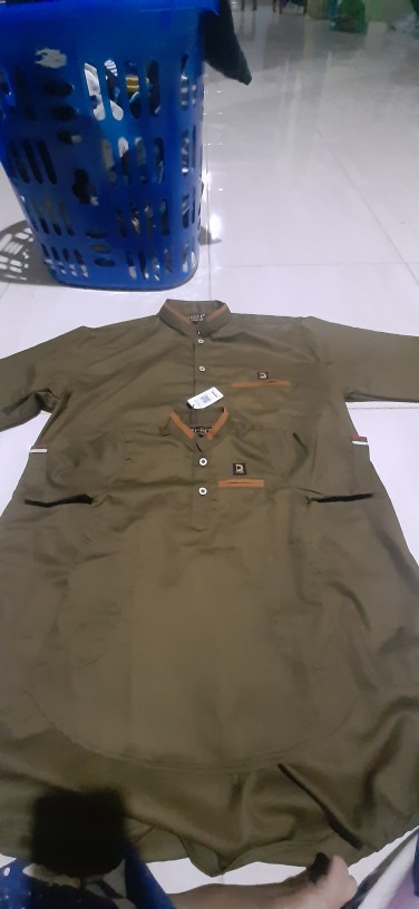 Sarimbit Couple Keluarga Raisya Army Bahan Katun Toyobo Fodu By Dthree