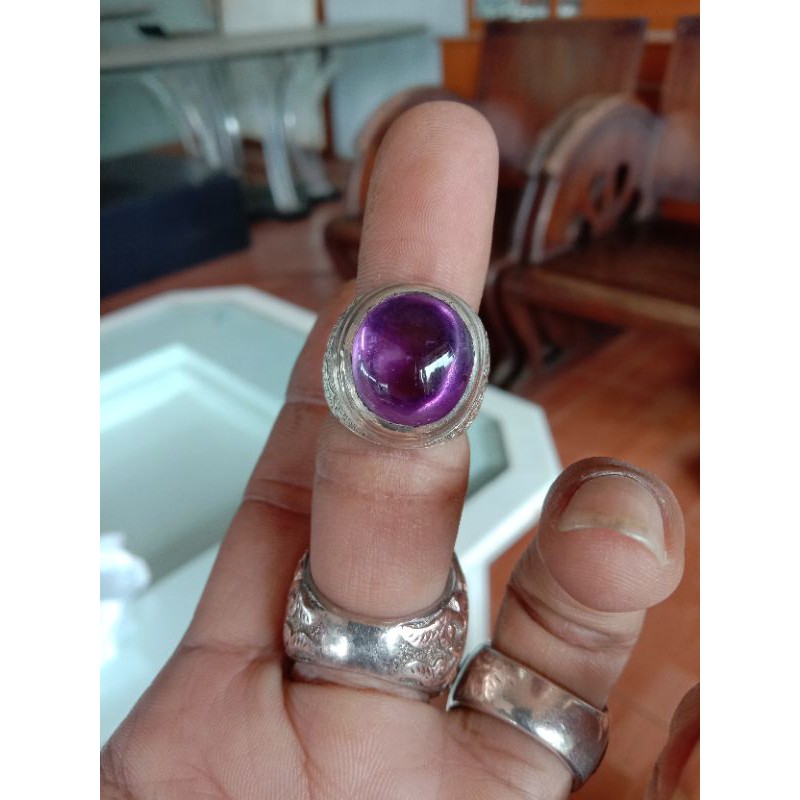 akik kecubung