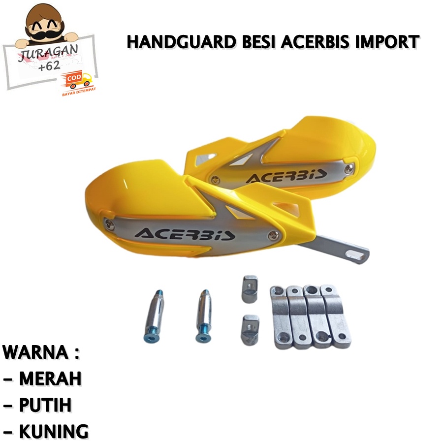 HANDGUARD HAND GUARD ACERBIS BESI KLX CRF WR SUPERMOTO MOTOR UNIVERSAL