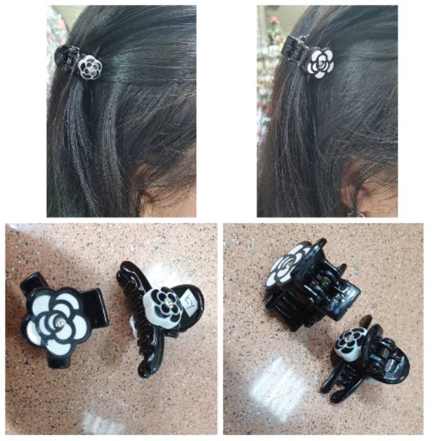 Jepit korea CH4N3L premium jepit poni premium hairclip hairpin bahan tebal