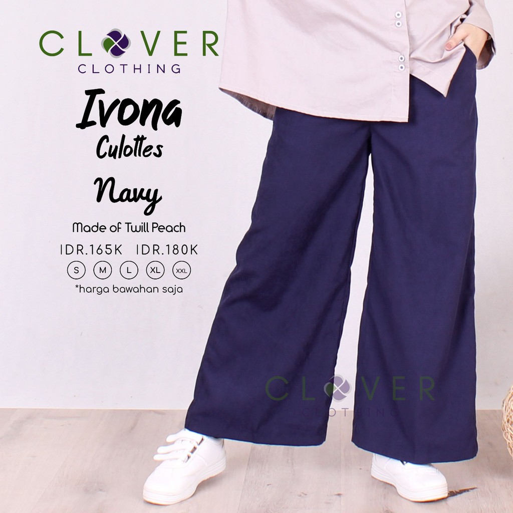 Bawahan Kulot Wanita Culottes Ivona-8