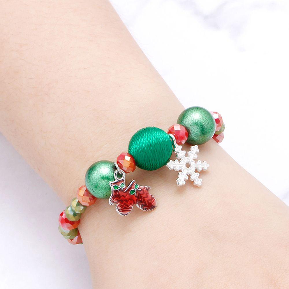 Gelang Tangan Motif Natal Untuk Wanita
