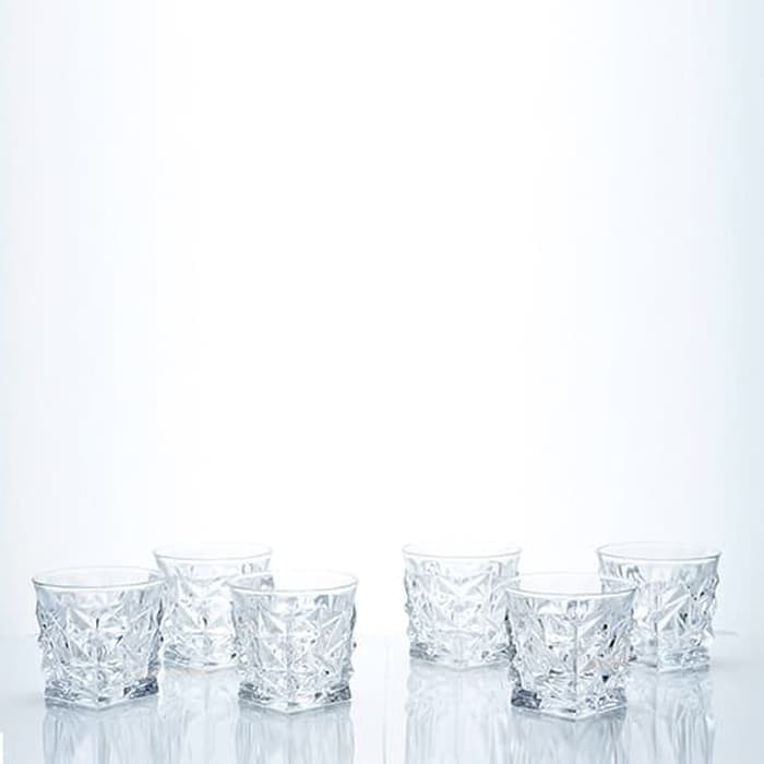 Gelas Kaca Set CAPODIMONTE (6 Pcs)