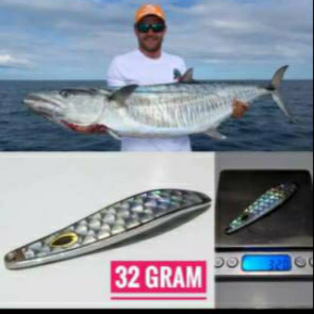 Spoon Casting Umpan Tenggiri Barakuda Gt