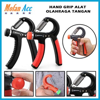 Hand Grip 5-60 Kg Adjustable Wrist Forearm Strength Exerciser Training Gym Alat Latihan Otot Tangan